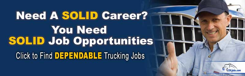 dependable trucking jobs