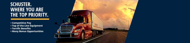 Schuster Co. | Truck Driving Jobs